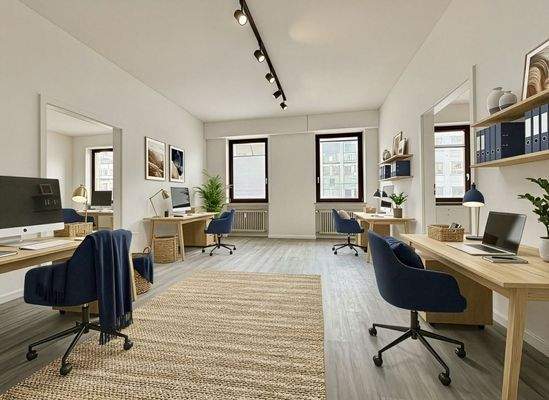 Visualisierung Büro