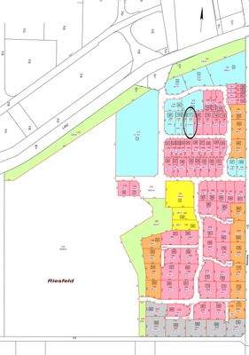 Flächenplan Grundstück Nr. 17