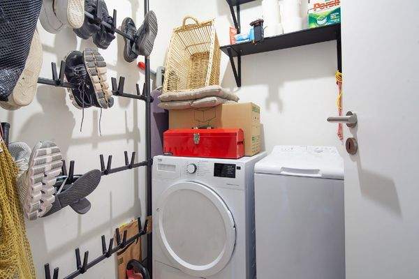 Abstellkammer mit WM Anschluss in der Wohnung