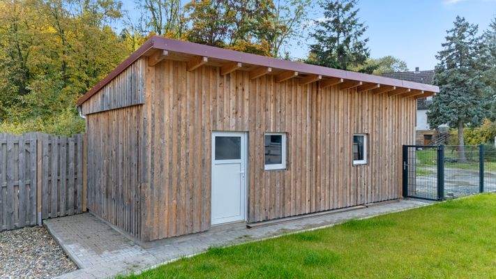 Garage Seitenansicht