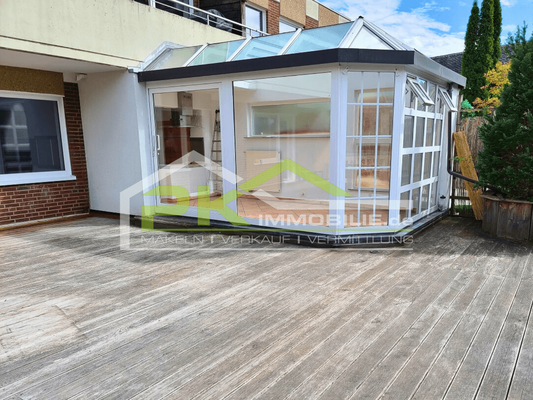 Wintergarten im Obergeschoss