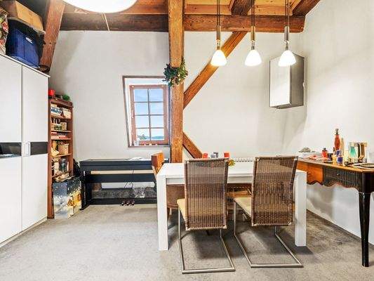 Zimmer im Dachgeschoss Nord