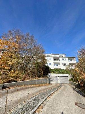 Ansicht der Tiefgarageneinfahrt