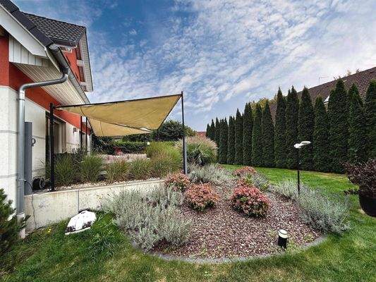 Ansicht Terrasse/Garten