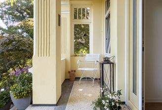 Veranda mit Terrazzoboden