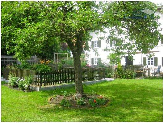 Idyllischer Gemüsegarten