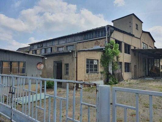 Ansicht von der Nebenstraße