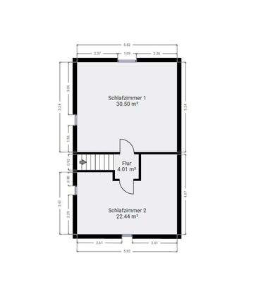 Grundriss Dachgeschoss