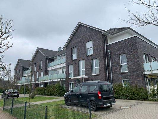 Moderne Wohnanlage außen