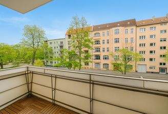 Grüner Blick in den Kiez