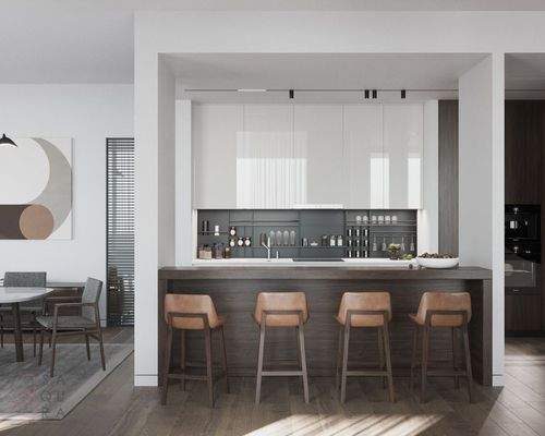 Kuhinja sa pultom 001_Interactive LightMix