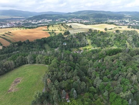 Luftaufnahme - Blick Richtung Westen