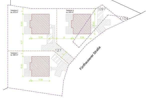 Fünfhausener Straße Lageplan