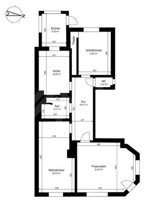 Grundriss Erdgeschoss