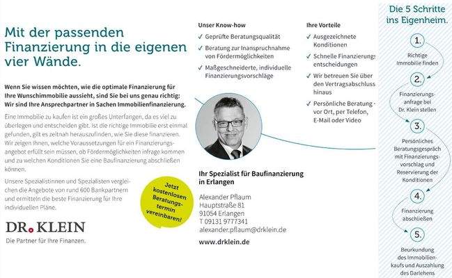 Immobilienfinanzierung Dr.Klein