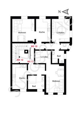 Grundriss 3OG