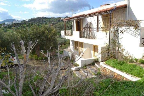 Kleines Hotel mit Meerblick, in der Nähe von Strand und Stadt auf Kreta