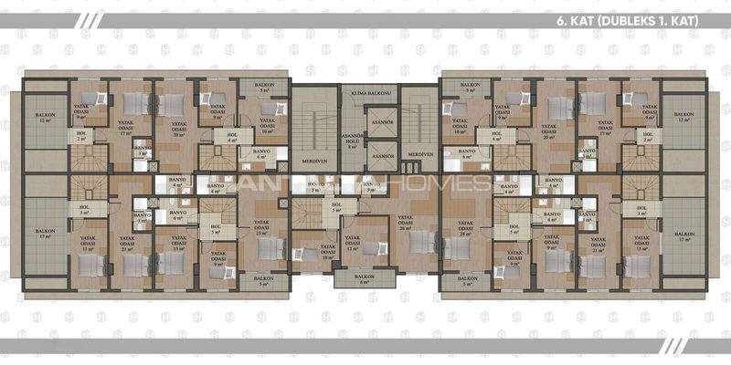 Mountain View Flats with Pool and Parking in Konyaaltı