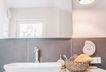 Badezimmer mit Badewanne