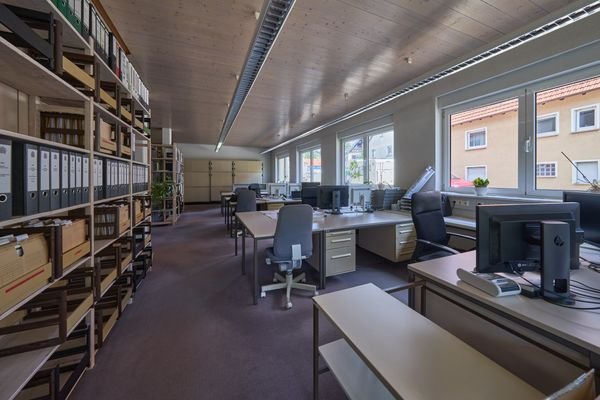 Büroräume im Erdgeschoss