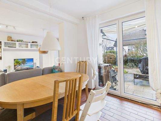 Zugang zum großen Außenbereich