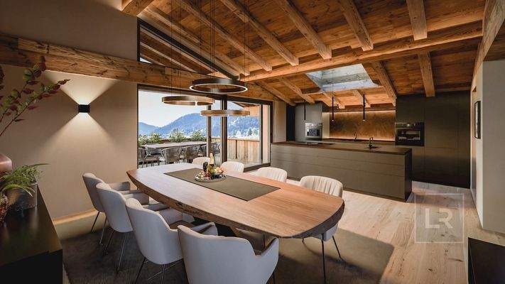 Animation Essbereich und Küche