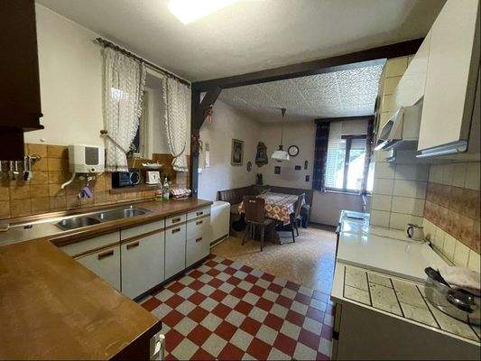 Küche im Obergeschoss