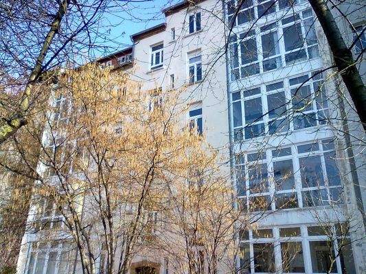 Ansicht Wintergärten hofseitig