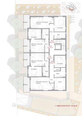 Haus B  - 1.OG