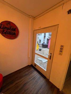 separater Eingang Barber-Shop