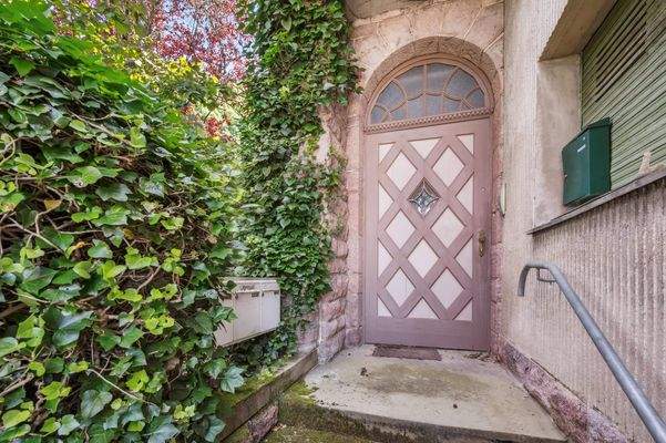 Romantischer Eingang