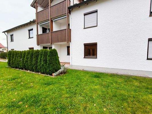 Sichtschutz vor der Terrasse