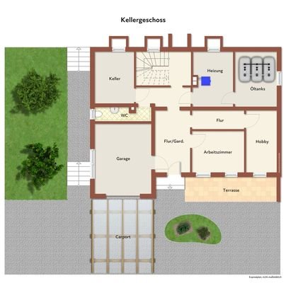 Grundriss Kellergeschoss