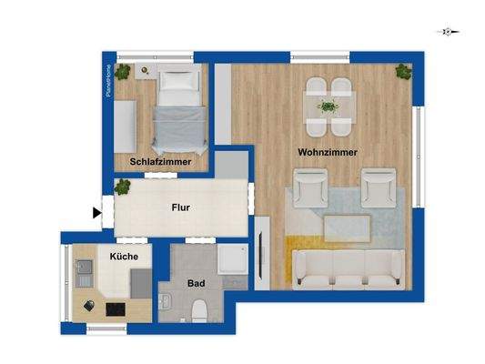 Grundriss - Obergeschoss