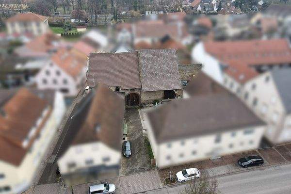 Vogelperspektive Straßenansicht