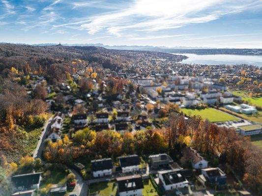Blick über Herrsching