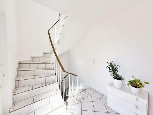 gepflegtes Treppenhaus