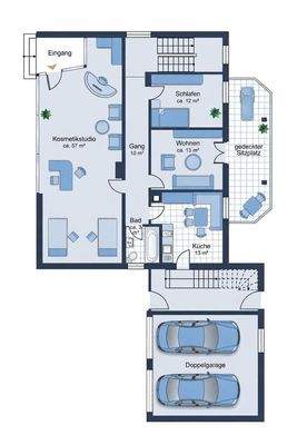 Grundriss Gewerbe, EG