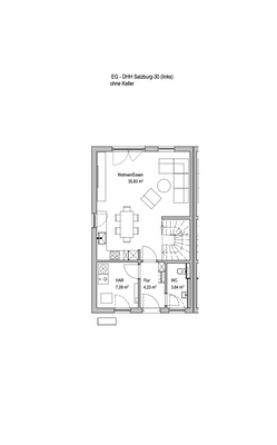 EG - DHH Salzburg-ohne Keller (links)