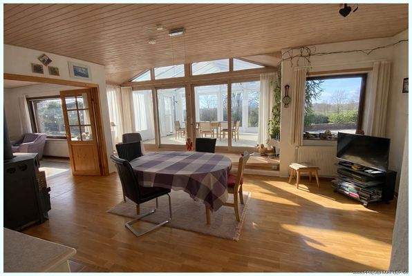 offener Wohn-Essbereich