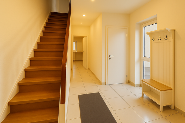 Eingangsbereich im Erdgeschoss des Haupthauses