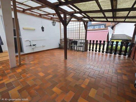 große Terrasse, 1. OG