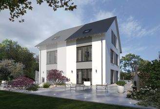 Ansicht_Doppelhaus 04_Doppelhaushälfte