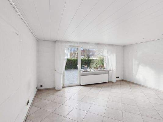 Wohnen mit Blick auf Terrasse