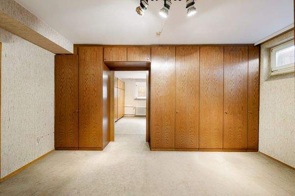 Teilansicht Hobbyraum Kellergeschoss