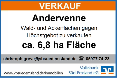 Andervenne Bauernhöfe, Landwirtschaft, Andervenne Forstwirtschaft