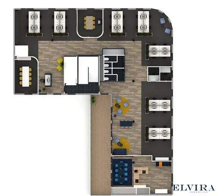 Aufteilungsplan 5.OG