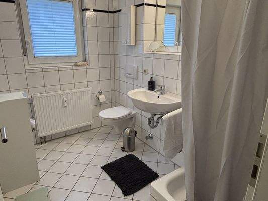 Duschbad im Souterrain