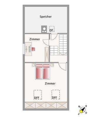 2. Obergeschss / Dachgeschoss
