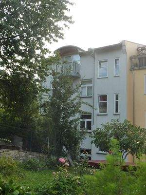 Hausansicht vom Garten